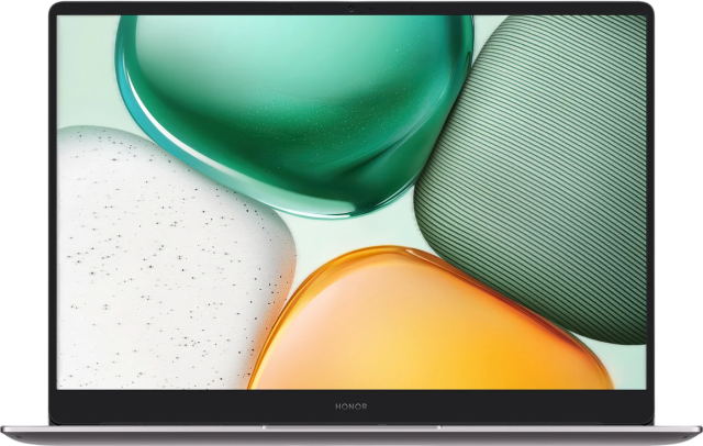 Ноутбук Honor MagicBook X14 (Ryzen 7 7735HS/14" 1920x1200/16Gb/512Gb SSD/Radeon 680M/Win 11 Home) 5301AQKL Серый - фото